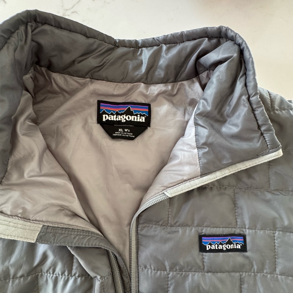 Patagonia Gray Quilted Jacket